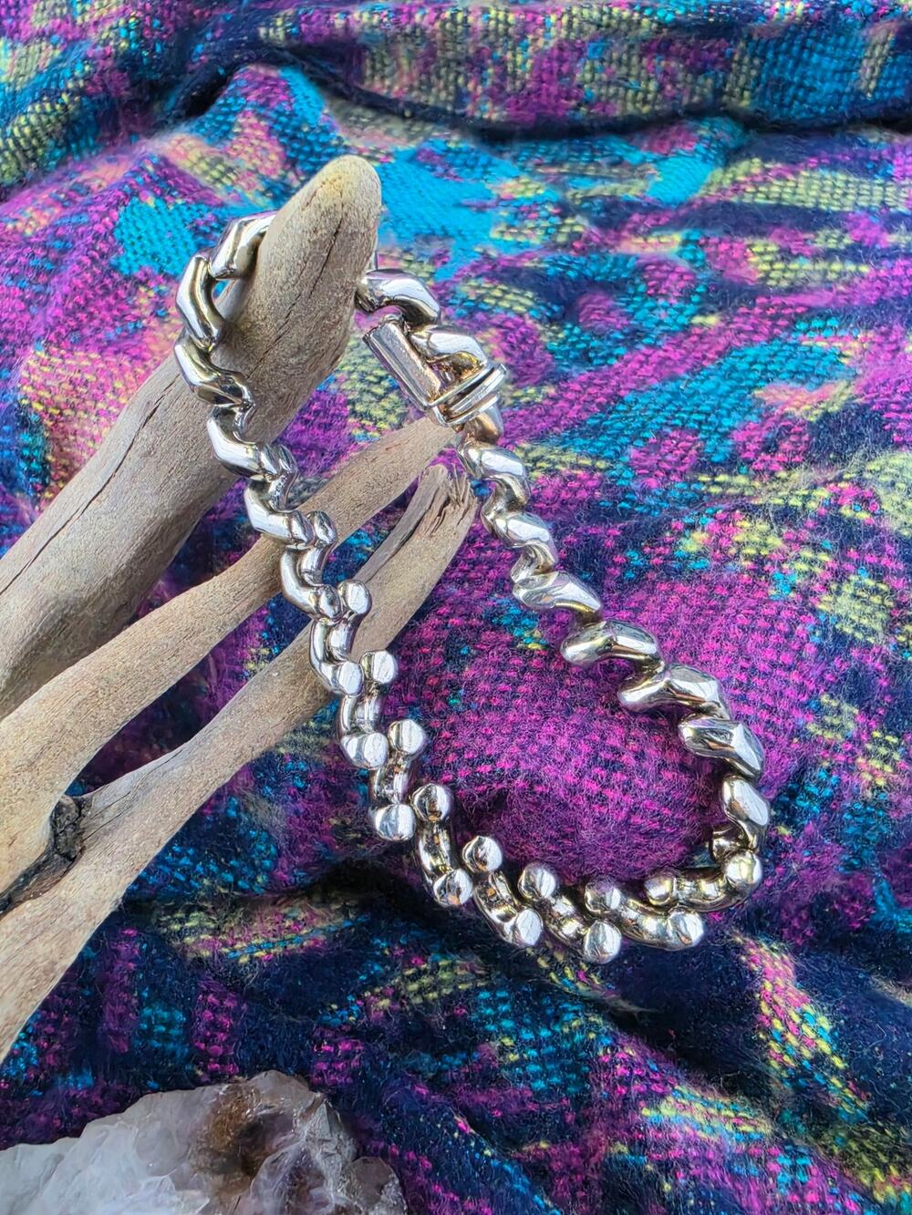 San Marco Milor Italy sterling bracelet 7.5"